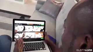 ميلف ساخنة تتوسل لقضيب أسود لطحن فتحتها الضيقة